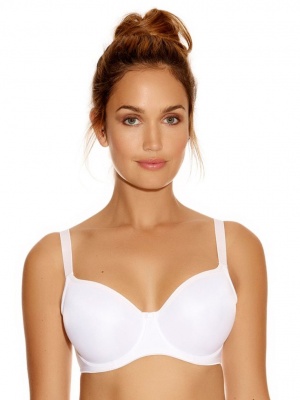 Fantasie Smoothing Unpadded T-shirt Bra - White